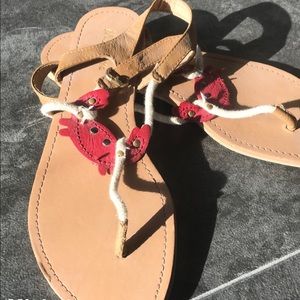 Misbehave crab sandals-ModCloth